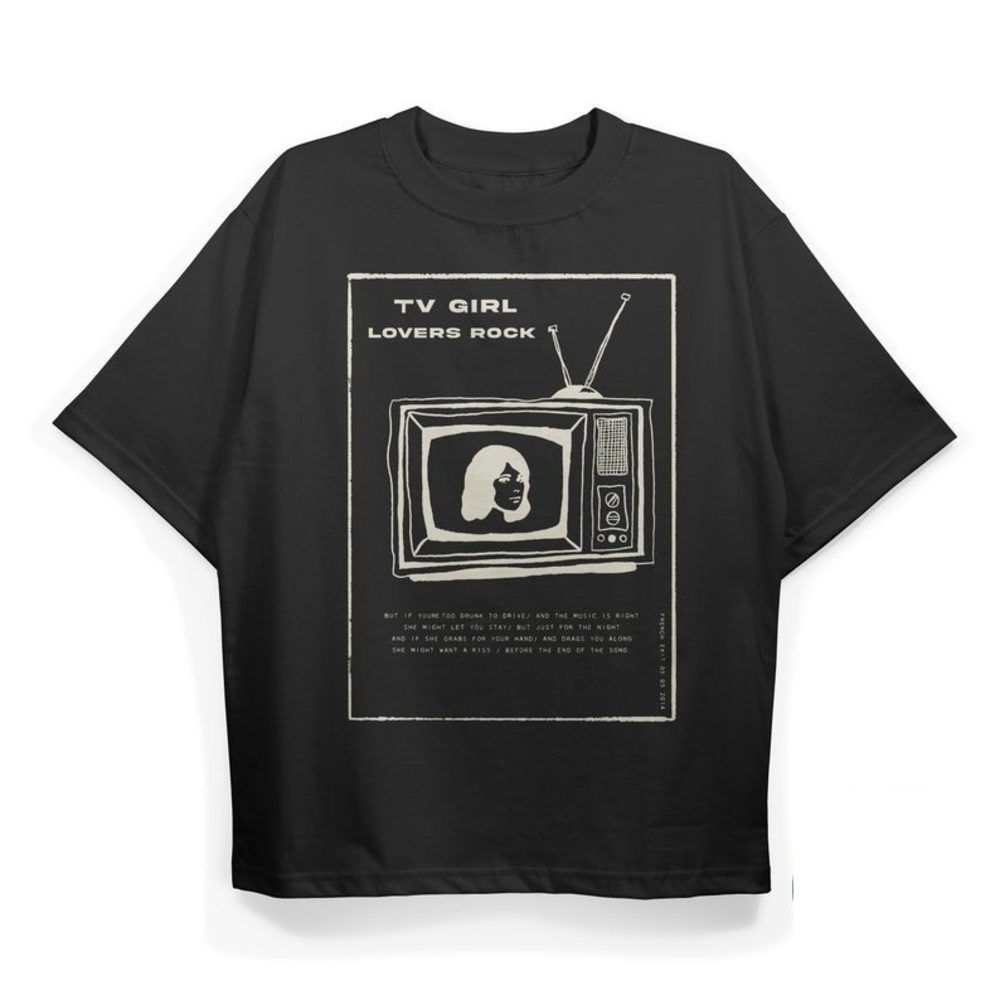 Tv Girl Unisex T-shirt - Tv Girl Tee - Tv Girl Merchandise - Tv Girl Black